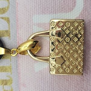 Luxury Zipper Pull Charm